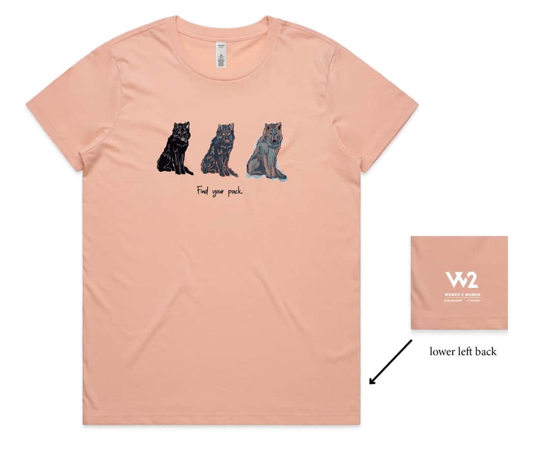 W2W FIND YOUR PACK TEE