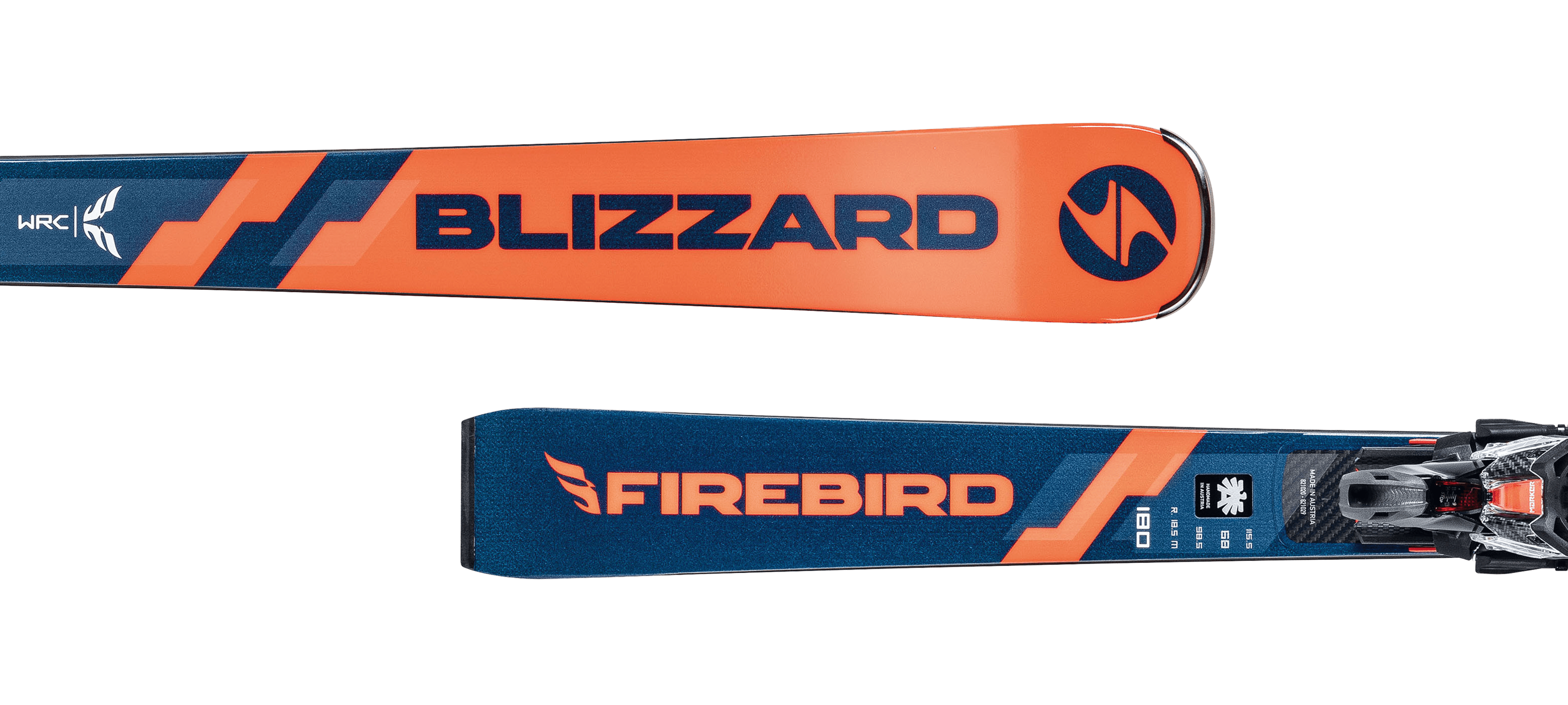 XCELL 12 Demo Race Carver Ski Set 175 180 Blizzard Firebird WRC 2019 